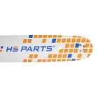 HS PARTS Führungsschiene 16" (40 cm) .325" .058" (1,5 mm)