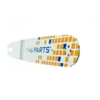 HS PARTS Führungsschiene 16" (40 cm) .325" .063" (1,6 mm) + 2 x Sägekette 67 Glieder Vierkantzahn für Stihl 024 026 028 029 030 031 032 039 MS240 MS260 MS261 MS270 MS271 MS280 MS290 MS291 MS310 MS390
