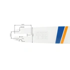 HS PARTS Führungsschiene 16" (40 cm) .325" .063" (1,6 mm) für Stihl 021 023 025 MS210 MS230 MS231 MS241 MS250 MS251