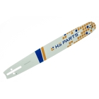 HS PARTS Führungsschiene 16" (40cm) .325" .050" (1.3mm) + 2 x Sägekette 66 Glieder Vierkantzahn für Husqvarna 40 55 242 254 262 339XP 353 357 359 T435 445 455 460 550 560XP