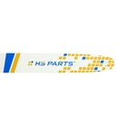 HS PARTS Führungsschiene 18" (45 cm) 3/8" .050" (1,3 mm) + 2 x Sägekette 60 Glieder Vierkantzahn für Husqvarna 120 135 140 240 334T 335XPT 338XPT T540XP Jonsered 2035 2036 CS2135 CS2139T Solo 614 630 633 635 637 McCulloch MS1636
