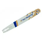 HS PARTS Führungsschiene 18" (45 cm) 3/8" .050" (1,3 mm) + 2 x Sägekette 64 Glieder Vierkantzahn für Husqvarna 246 254 262 345 357 455 460 555 560 Jonsered 2054 CS2260 Dolmar 111 112 115 PS540 Solo 613 614 650 Oleomac 162 956 962