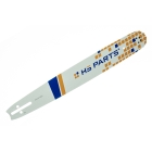 HS PARTS Führungsschiene 18" (45 cm) 3/8" .058" (1,5 mm) + 2 x Sägekette 68 Glieder Vierkantzahn für Husqvarna 51 55 346XP 353 357 359 455 460 560XP