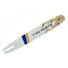 HS PARTS Führungsschiene 18" (45 cm) 3/8" .063" (1,6 mm) + 66 Glieder Vierkantzahn + Ringkettenrad Stihl 034 036 MS340 MS360