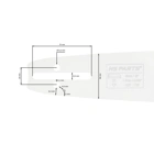 HS PARTS Führungsschiene 18" (45 cm) .325" .050" (1,3 mm) für Husqvarna 36 55 136 254 257 262 357 435 445 460 Jonsered 2054 2152 2155 Dolmar 109 111 112 116 Oleomac 938 947 952 962 Solo 639 651 665