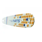 HS PARTS Führungsschiene 18" (45 cm) .325" .063" (1,6 mm) + 4 x Sägekette 74 Glieder Vierkantzahn für Stihl 024 026 028 029 030 031 032 039 MS240 MS260 MS261 MS270 MS271 MS280 MS290 MS291 MS310 MS390