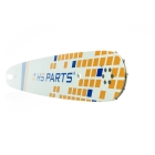 HS PARTS Führungsschiene 18" (45cm) 3/8" .063" (1,6mm) + 66 Glieder Vierkantzahn + Ringkettenrad Stihl MS360 036