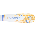 HS PARTS Führungsschiene 20" (50 cm) 3/8" .058" (1,5 mm) 72 DL für Husqvarna 61 66 266 268 272 365 372XP 281 298 380 385 585 Solo 665 670 681 Jonsered 2077 2171 Dolmar PS6400 Shindaiwa 285 577 Makita DCS6400 DCS7301