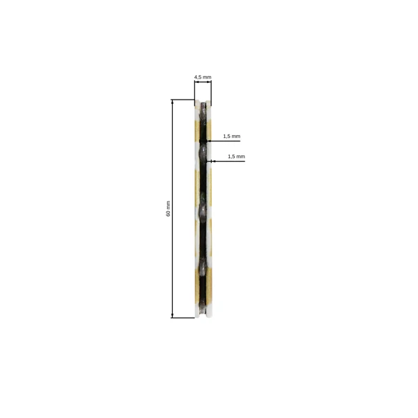 HS PARTS Führungsschiene 20