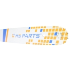 HS PARTS Führungsschiene 20" (50 cm) 3/8" .063" (1,6 mm) für Stihl 029 031 032 034 041 042 036 044 056 066 MS290 MS310 MS360 MS361 MS362 MS391 MS440 MS441 MS462 MS460 MS640 MS650 MS660 MS500i