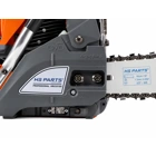 HS PARTS HRC5510G halbprofessionelle Kettensäge Hubraum 55 cm³ Leistung 3,0 kW (4,1 PS)