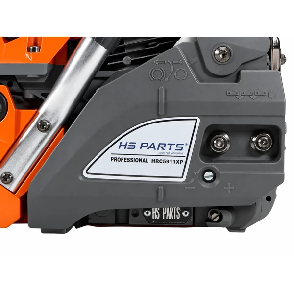HS PARTS HRC5911XP halbprofessionelle Kettensäge Hubraum 58,2 cm³ Leistung 3,5 kW (4,8 PS)