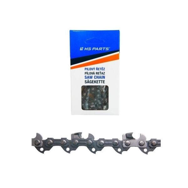 HS PARTS Karbidsägekette 3/8" .050" (1,3 mm) 52 Glieder Vierkantzahn für Husqvarna 120MarkII 120i 135MarkII 135 136 137 140 141 142 236 240 316 318 335 336 338 536 T425 T435