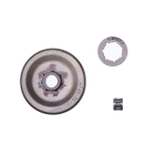 HS PARTS kettenrad 1/4" 9 Zähne für Kettensägen Stihl 017 018 019T MS170 MS171 MS180 MS190 MS191T MS181 MS190 MS191 MS210 MS230 MS231 MS241 MS251 (OEM 11236402007)
