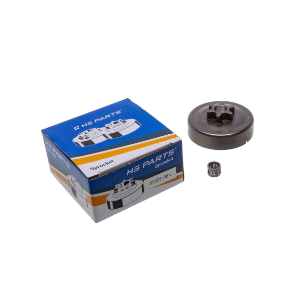HS PARTS Kettenrad 3/8" 6 Zähne für Kettensägen Stihl 017 018 019 021 023 025 MS170 MS171 MS180 MS181 MS190T (OEM 11236402003)