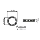 HS PARTS Kettenrad 3/8" 7 Zähne für Kettensägen Echo CS6700 CS6701 CS6702