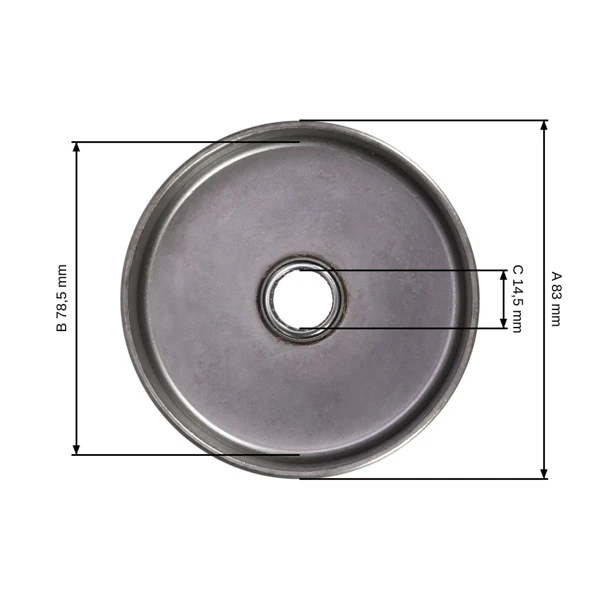 HS PARTS Kettenrad 3/8" 7 Zähne für Kettensägen Homelite 600 650 700D 707D 755D 770D C-72 C5 C51 C7 C71 C9 C91 EZ6 WI266 (spur only) XP1000 XP1020 XP1100 ZIP