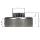 HS PARTS Kettenrad 3/8" 7 Zähne für Kettensägen Homelite 600 650 700D 707D 755D 770D C-72 C5 C51 C7 C71 C9 C91 EZ6 WI266 (spur only) XP1000 XP1020 XP1100 ZIP