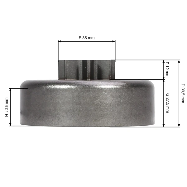 HS PARTS Kettenrad 3/8