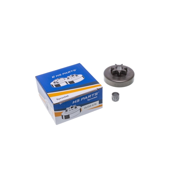 HS PARTS Kettenrad 3/8" 7 Zähne für Kettensägen OLEO-MAC Oleomac Olympyk 938 941 942 944 945 946 947 950 951 952 956 John Deere CS46 CS52