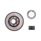 HS PARTS Kettenrad 3/8" 7 Zähne für Kettensägen Stihl 038 MS380 MS381 (OEM 11196402000)