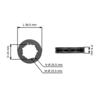 HS PARTS Kettenrad .404" 7 Zähne für Kettensägen Stihl 07S 08 S10