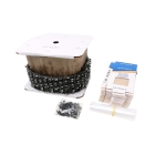 HS PARTS Kettenrolle mit Karbidenzähnen 3/8" .058" (1,5 mm) 1637 Glieder Vierkantzahn für Husqvarna 66 162 181 266 268 362 365 372XP 380 385 390XP 394XPG 555 560XP 562 570 572 575XP 576XP