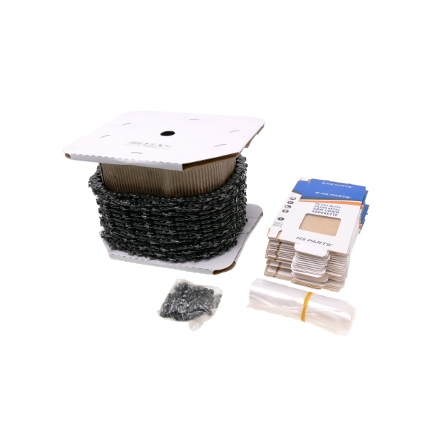 HS PARTS Kettenrolle mit Karbidenzähnen .325" .050" (1,3 mm) 1848 Glieder Vierkantzahn für Husqvarna 36 40 55 154 242 254 262 339XP 346XP 357 435 440 444 450 460 455E 550XPMARKII