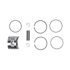 HS Parts kompletter Kolben für Honda GX200-Motoren Zongshen 168FB 1. Schliff +0,25 mm 68,25 mm (OEM 13103ZL0010)