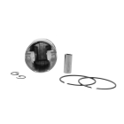 HS PARTS Kompletter Kolben für Stihl MS211 MS211C Kettensägen, 40 mm (OEM 11390302001)
