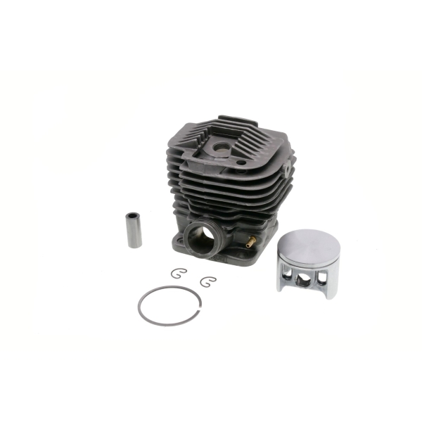 HS Parts Kompletter Kolben und Zylinder für Kettensägen Makita DPC6410 DPC6411 PC6412 PC6414 47mm (325-130-031)