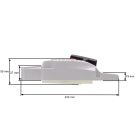 HS PARTS Kompletter Starter für Kettensägen Stihl MS170 2-MIX MS180 2-MIX (OEM 11300801807 11300802110)