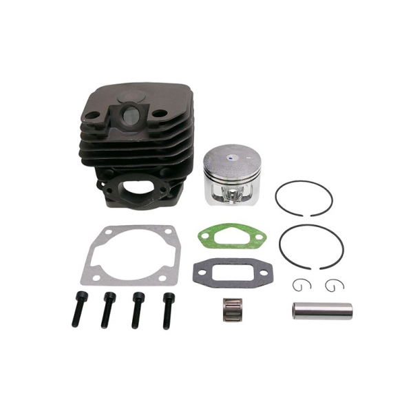 HS PARTS kompletter Zylinder mit 45,2 mm Kolben für chinesische Kettensägen und Hobbymarktsägen 58 cc