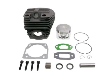 HS PARTS kompletter Zylinder mit 45,2 mm Kolben für chinesische Kettensägen und Hobbymarktsägen 58 cc