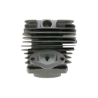 HS PARTS kompletter Zylinder mit 45,2 mm Kolben für chinesische Kettensägen und Hobbymarktsägen 58 cc