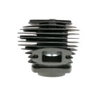HS PARTS kompletter Zylinder mit 45,2 mm Kolben für chinesische Kettensägen und Hobbymarktsägen 58 cc
