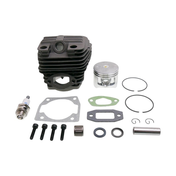 HS PARTS kompletter Zylinder mit 45,2 mm Kolben für chinesische Kettensägen und Hobbymarktsägen Modell 5800