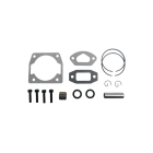 HS PARTS Kompletter Zylinder mit 45 mm Kolben für chinesische Kettensägen und Hobbymarktsägen mit 52 cm³ Hubraum