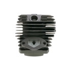 HS PARTS Kompletter Zylinder mit 45 mm Kolben für chinesische Kettensägen und Hobbymarktsägen mit 52 cm³ Hubraum