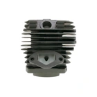 HS PARTS Kompletter Zylinder mit 45 mm Kolben für chinesische Kettensägen und Hobbymarktsägen mit 52 cm³ Hubraum