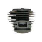 HS PARTS Kompletter Zylinder mit 45 mm Kolben für chinesische Kettensägen und Hobbymarktsägen mit 52 cm³ Hubraum
