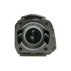 HS PARTS Kompletter Zylinder mit 45 mm Kolben für chinesische Kettensägen und Hobbymarktsägen mit 52 cm³ Hubraum