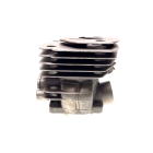 HS Parts Kompletter Zylinder mit Kolben für Husqvarna 357XP 359 Jonsered 2159 CS2156 CS2159 Nikasil Kettensägen 46 mm (OEM 503919871 537248504)