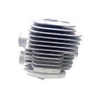 HS Parts Kompletter Zylinder mit Kolben für Stichsägen Stihl TS410 TS420 Nikasil 50 mm (OEM 42380201202)