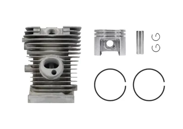 HS PARTS kompletter Zylinder mit Kolben für Stihl Kettensägen 017 018 MS170 MS180 Kolbenbolzen 8mm (OEM 11300201208)