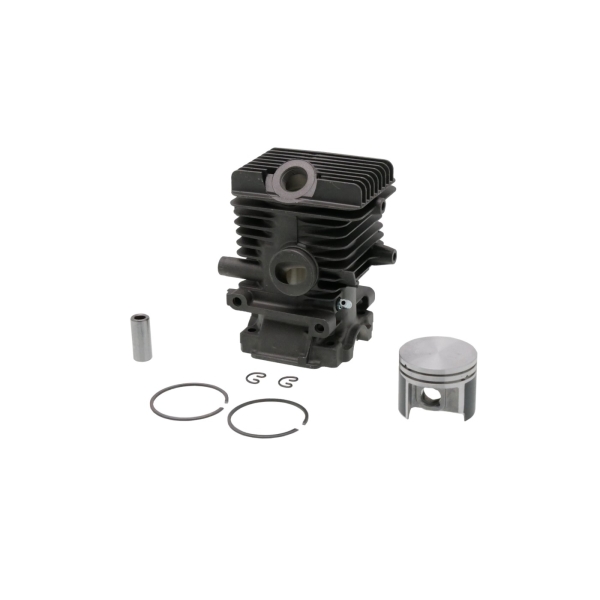 HS Parts Kompletter Zylinder mit Kolben für Stihl MS192 MS192T Nikasil Kettensägen 37mm (OEM 11370201203)