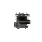 HS Parts Kompletter Zylinder mit Kolben für Stihl TS400 Nikasil 49 mm Säbelsägen (OEM 42230201200)