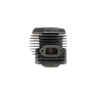 HS Parts Kompletter Zylinder mit Kolben für Stihl TS400 Nikasil 49 mm Säbelsägen (OEM 42230201200)