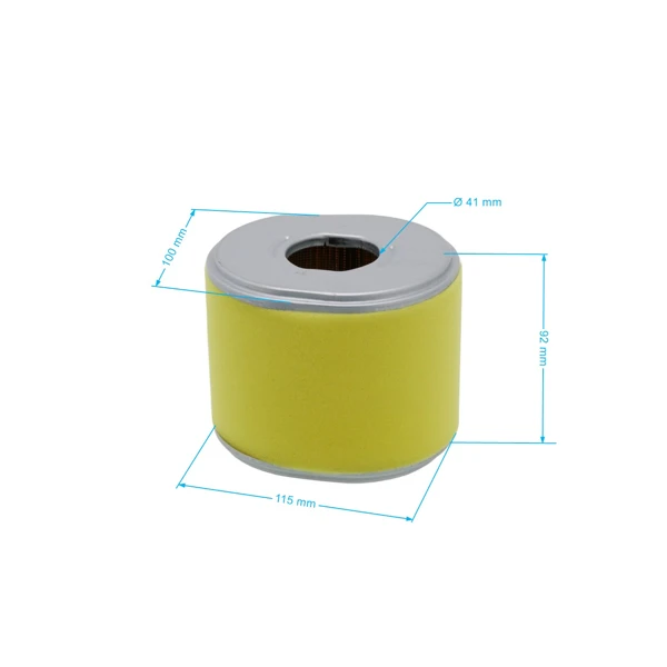 HS Parts Luftfilter 111 mm x 96 mm x 92 mm für Honda GX340 GX390 Motoren Leistung 11,0 PS - 13,0 PS (OEM 17210ZE3505 17210ZE3010 17210-ZE3-010 17210-ZE3-505)
