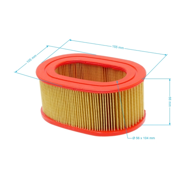 HS Parts Luftfilter für Stichsägen Partner K950 K1250 ACTIVE (506 23 18-01, 506 23 18-03, 578 12 07-01)